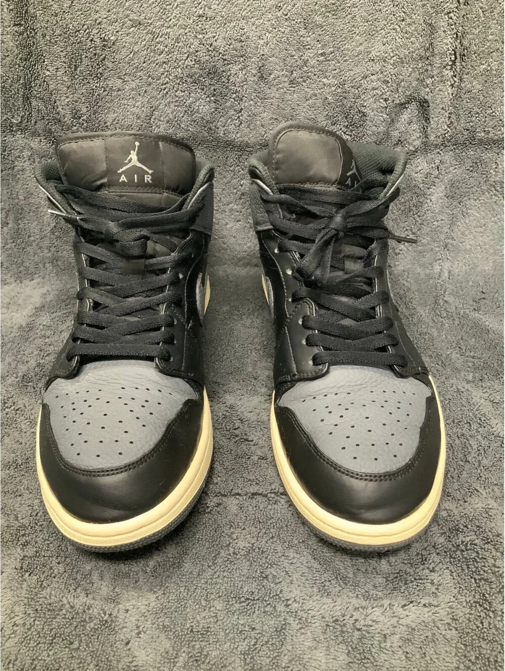 Nike Air Jordan 1 Mid Shadow 2018 Release 554724-041 Mens Size 10.5